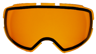 Verre orange pour masque vola fast